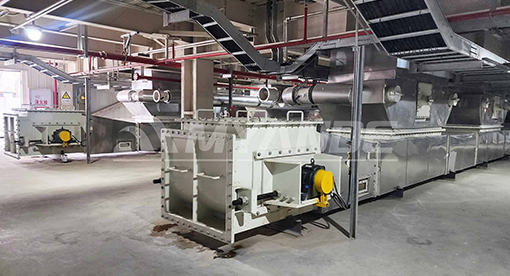 迈安德输送设备在工厂中运行稳定表现出色